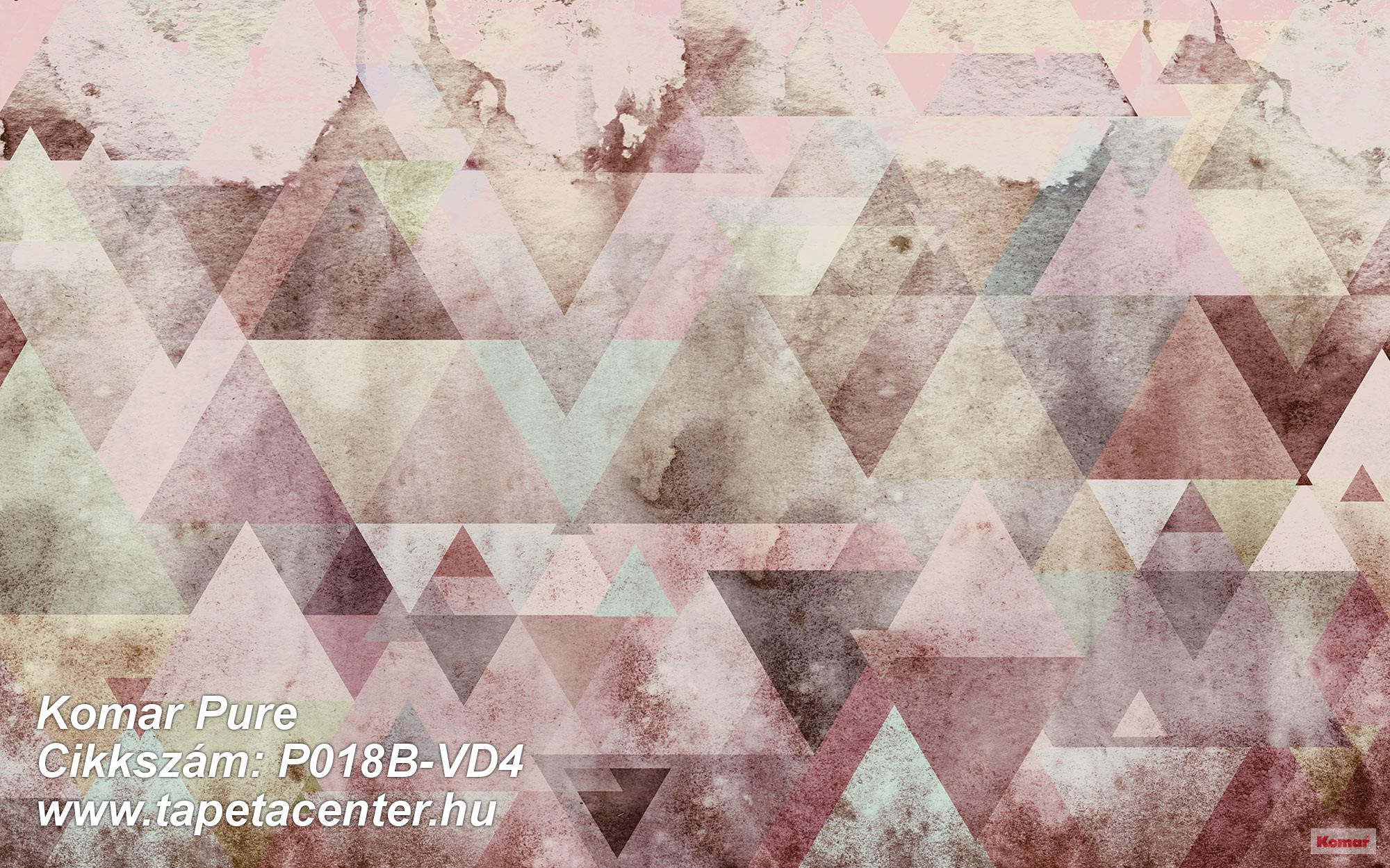 Absztrakt,geometriai mintás,pink-rózsaszín,sárga,szürke,türkiz,vlies poszter, fotótapéta 